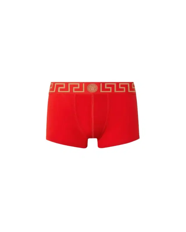 Versace Cotton-Jersey Trunks