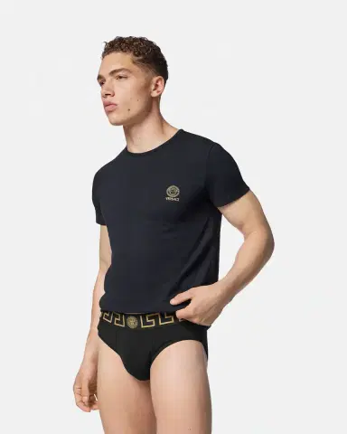 Versace Cotton-Jersey Briefs | Thumbnail 2 Versace Cotton-Jersey Briefs | Thumbnail 2