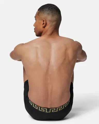 Versace Cotton-jersey Long Trunks | Thumbnail 2 Versace Cotton-jersey Long Trunks | Thumbnail 2