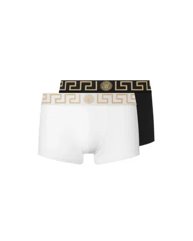 Versace Cotton-Jersey Trunks 2-Pack | Thumbnail 1 Versace Cotton-Jersey Trunks 2-Pack | Thumbnail 1