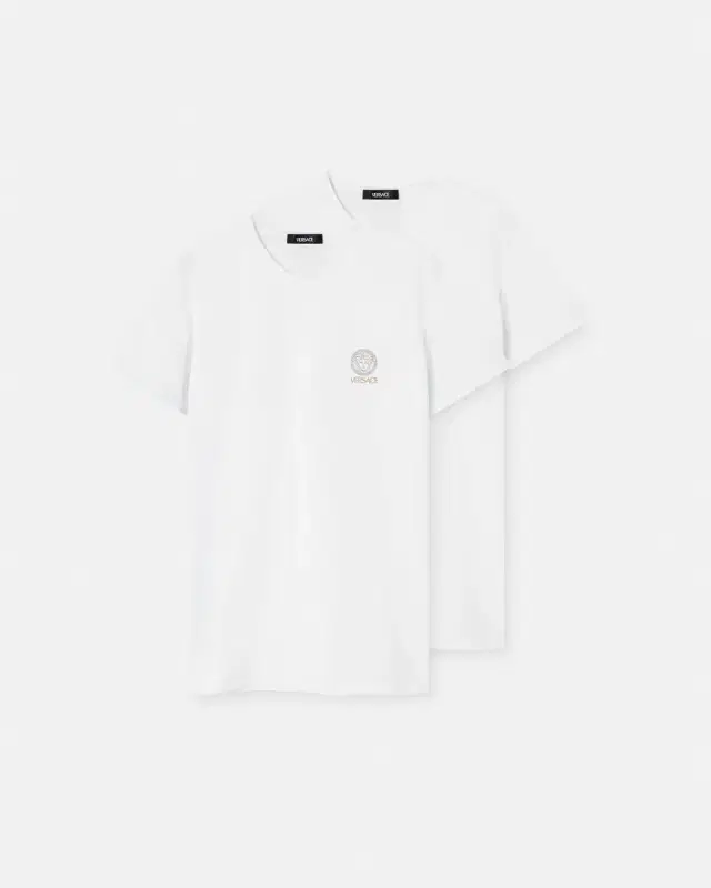 Versace Cotton-Jersey Undershirt 2-Pack