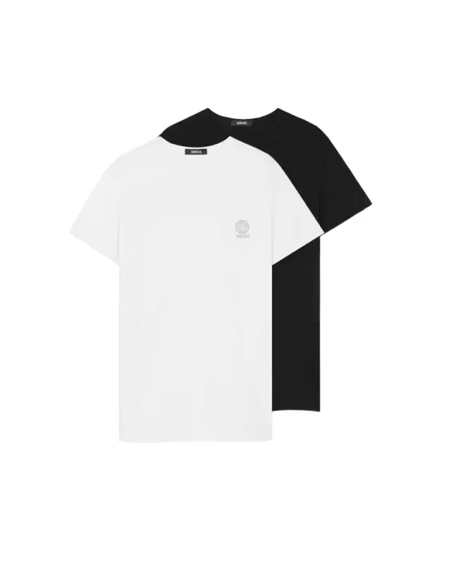 Versace Cotton-Jersey Undershirt 2-Pack