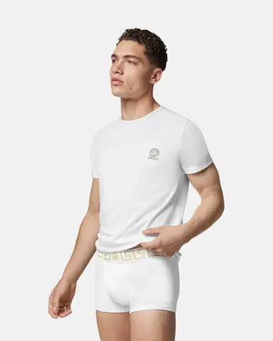 Versace Cotton-Jersey Trunks 3-Pack | Thumbnail 2 Versace Cotton-Jersey Trunks 3-Pack | Thumbnail 2