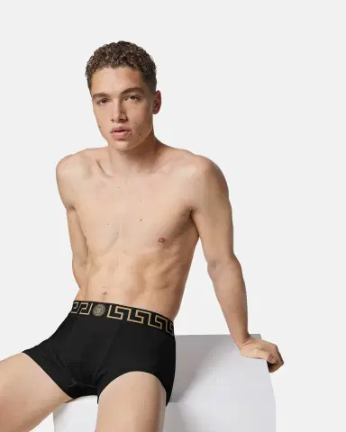Versace Cotton-Jersey Trunks 3-Pack | Thumbnail 2 Versace Cotton-Jersey Trunks 3-Pack | Thumbnail 2