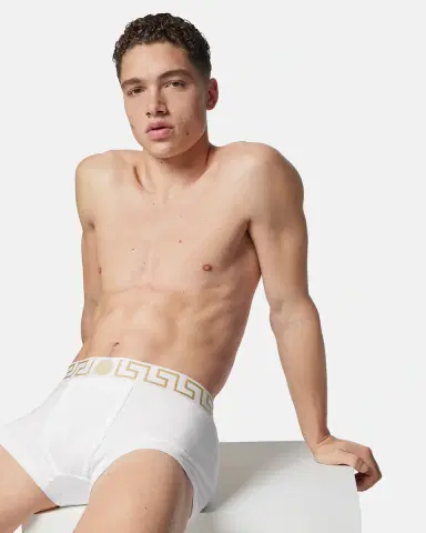 Versace Cotton-Jersey Trunks 3-Pack | Thumbnail 2 Versace Cotton-Jersey Trunks 3-Pack | Thumbnail 2