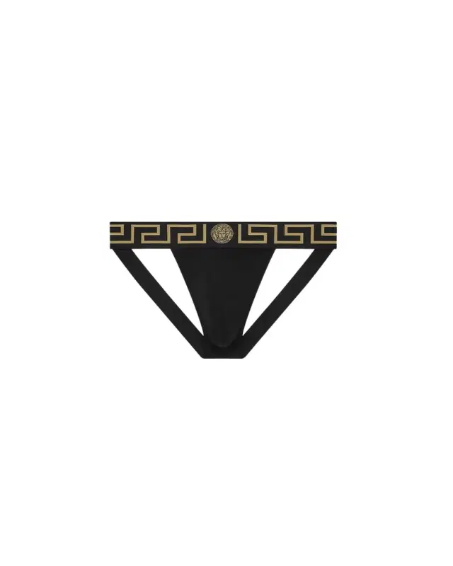 Versace Cotton-Jersey Jockstrap