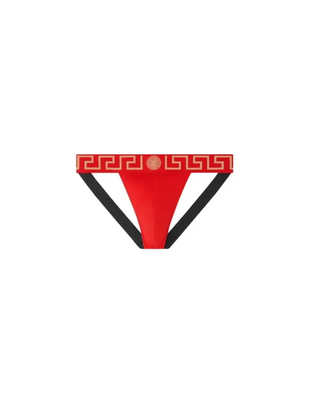 Versace Cotton-Jersey Jockstrap