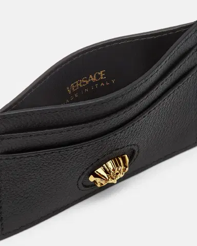 Versace La Medusa Leather Card Holder | Thumbnail 2 Versace La Medusa Leather Card Holder | Thumbnail 2