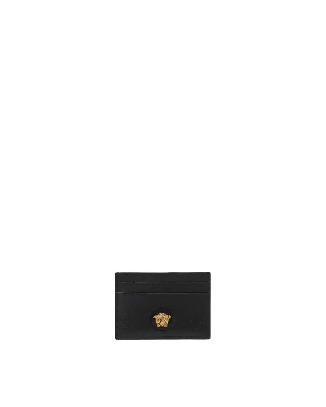 Versace La Medusa Leather Card Holder