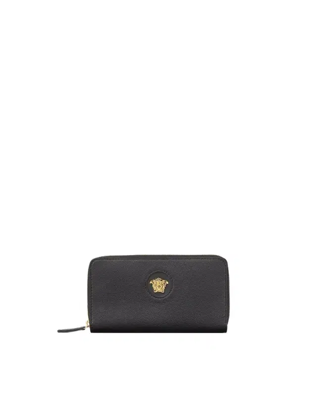 Versace La Medusa Leather Wallet
