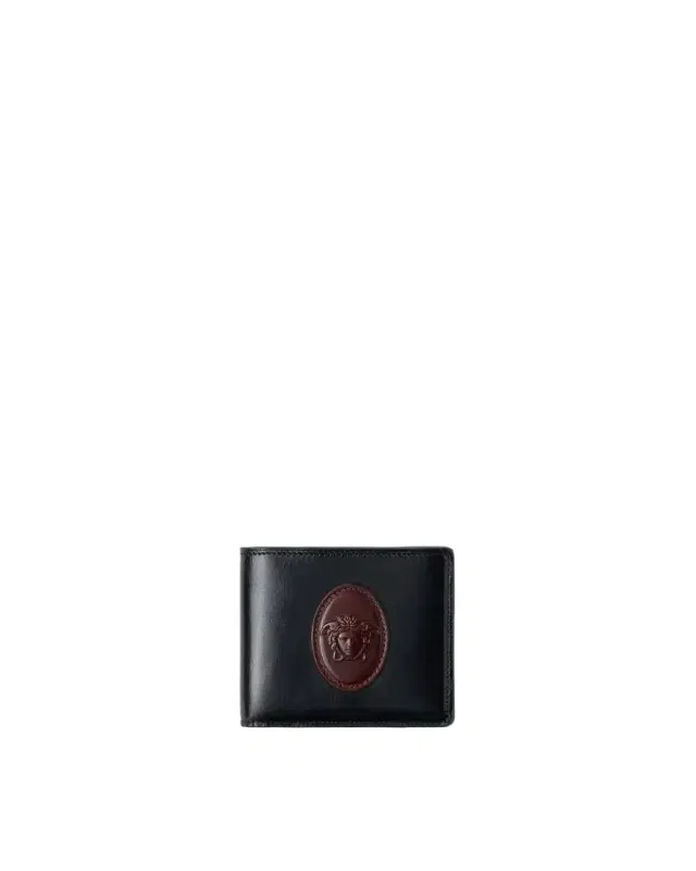 Versace Roomy Leather Wallet
