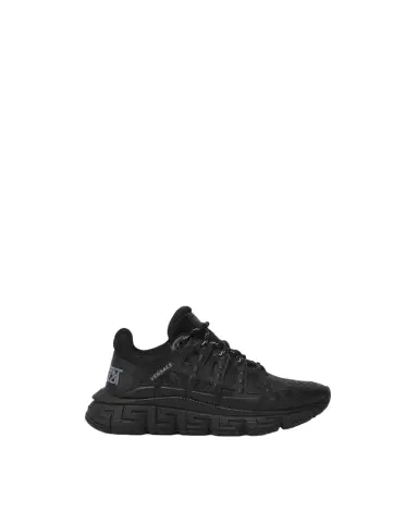 Versace Trigreca Jacquard Leather Sneakers | Thumbnail 1