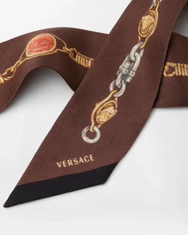 Versace Printed Silk Twill Ribbon | Thumbnail 2