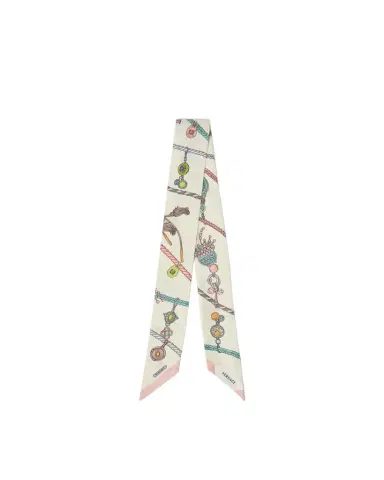 Versace Printed Silk Twill Ribbon | Thumbnail 1