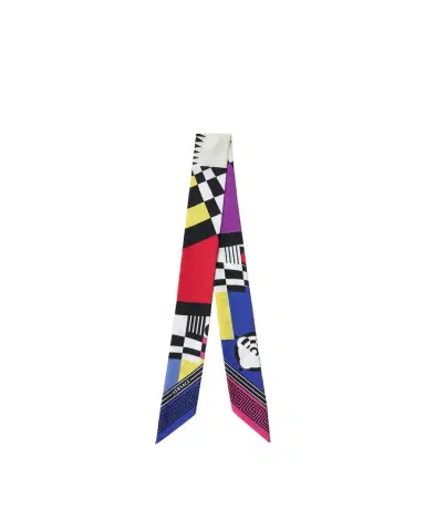 Versace Printed Silk Twill Ribbon | Thumbnail 1