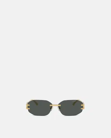 Versace Damier Plaque Sunglasses | Thumbnail 2