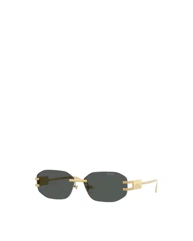 Versace Damier Plaque Sunglasses | Thumbnail 1