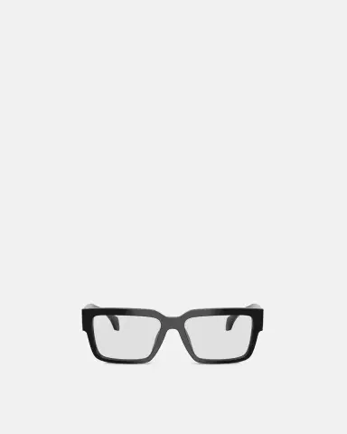 Versace Signature Rectangular Glasses | Thumbnail 2 Versace Signature Rectangular Glasses | Thumbnail 2