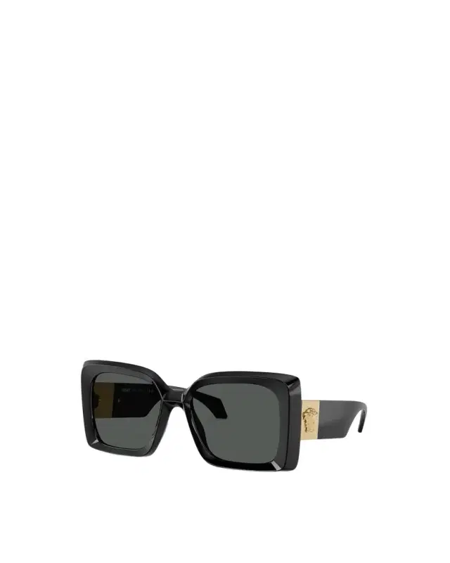 Versace Medusa Plaque Maxi Sunglasses
