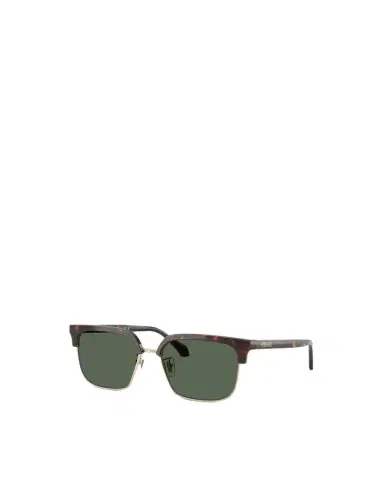 Versace Signature Low-Bridge Squared Sunglasses | Thumbnail 1