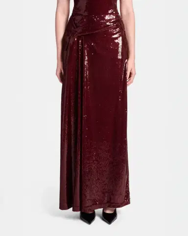 Kate Barton Camille Sequin Maxi Skirt | Thumbnail 3