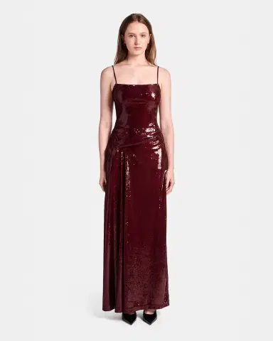 Kate Barton Camille Sequin Maxi Skirt | Thumbnail 5