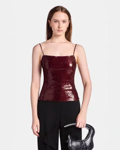 Kate Barton Camille Sequin Top | Thumbnail 3
