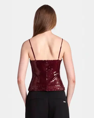 Kate Barton Camille Sequin Top | Thumbnail 4