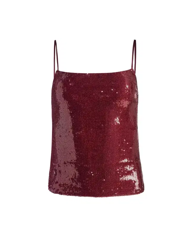 Kate Barton Camille Sequin Top