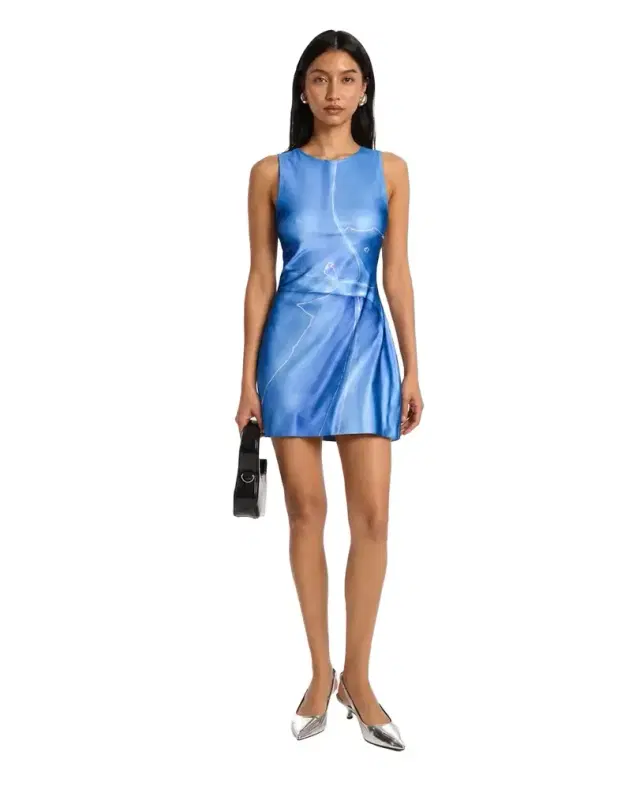 Kate Barton Maia Printed Mini Dress