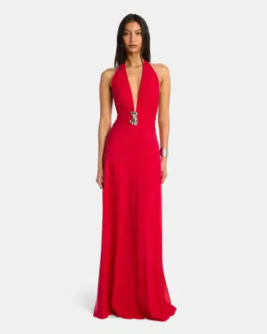 Kate Barton Nina Halter Maxi Dress | Thumbnail 2
