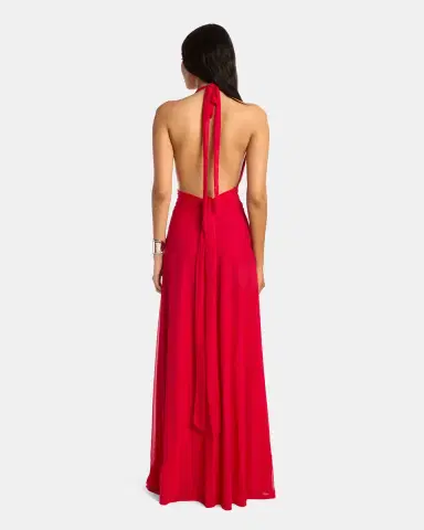 Kate Barton Nina Halter Maxi Dress | Thumbnail 3