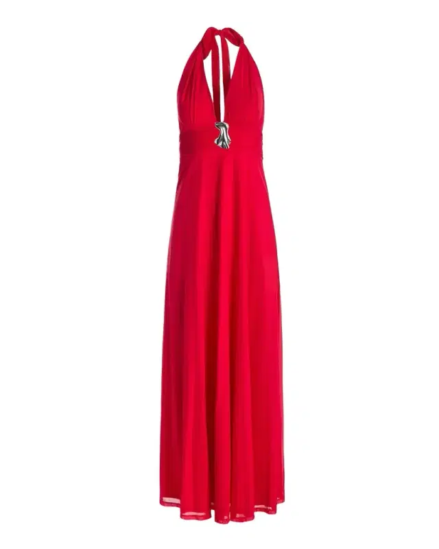 Kate Barton Nina Halter Maxi Dress