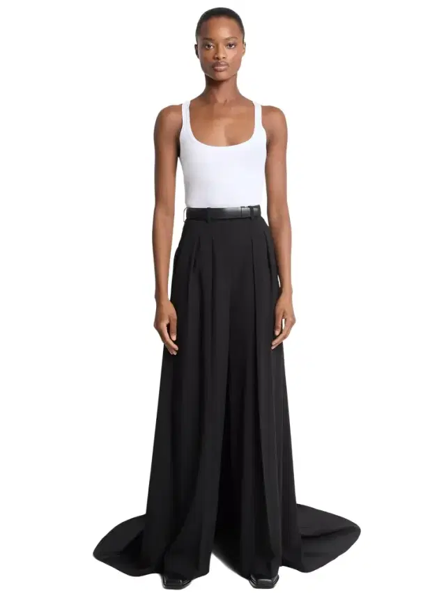 Michael Kors Collection Wool Serge Opera Trousers in