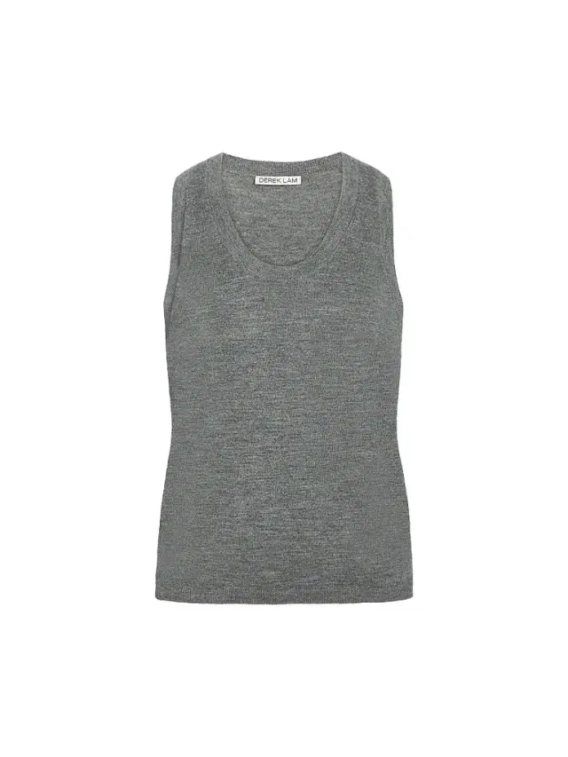 DEREK LAM 10 CROSBY Women's Grayson Mercerized Wool-Cashmere Knit Tank