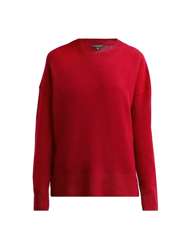 Saks Fifth Avenue Women's Oversized Cashmere Raw-Vent Sweater
