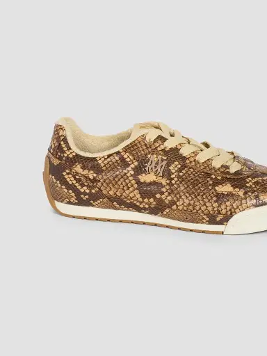 AMIRI Women's Python-Embossed Leather Low-Top Sneakers | Thumbnail 5 AMIRI Women's Python-Embossed Leather Low-Top Sneakers | Thumbnail 5