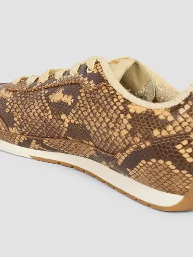 AMIRI Women's Python-Embossed Leather Low-Top Sneakers | Thumbnail 6 AMIRI Women's Python-Embossed Leather Low-Top Sneakers | Thumbnail 6