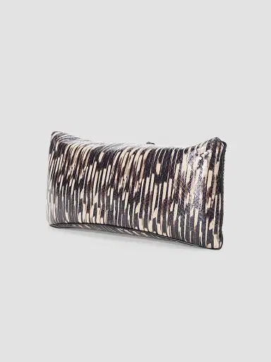 Staud Women's Eve Printed Leather Clutch | Thumbnail 2 Staud Women's Eve Printed Leather Clutch | Thumbnail 2
