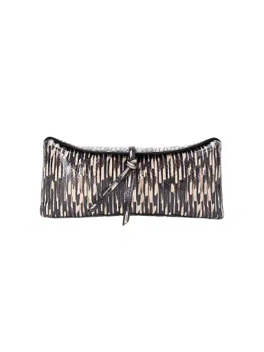 Staud Women's Eve Printed Leather Clutch | Thumbnail 1 Staud Women's Eve Printed Leather Clutch | Thumbnail 1