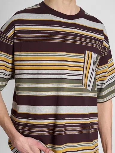 Dries Van Noten Men's Heso Striped Cotton T-Shirt | Thumbnail 5 Dries Van Noten Men's Heso Striped Cotton T-Shirt | Thumbnail 5