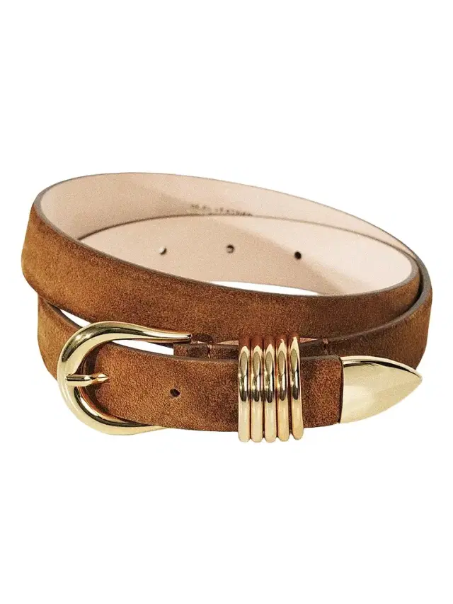 Déhanche Women's Hollyhock Suede Belt