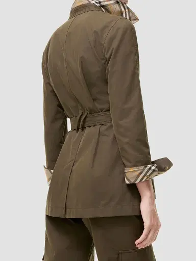 Burberry Women's Alderton EKD Cotton Jacket | Thumbnail 3