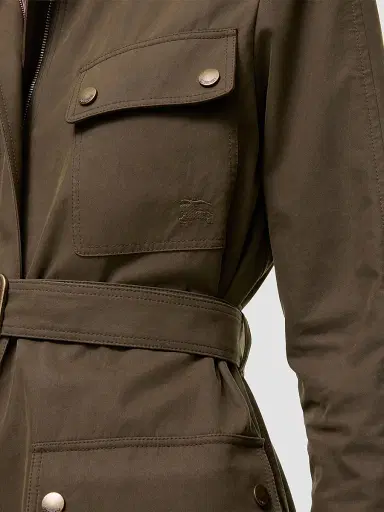 Burberry Women's Alderton EKD Cotton Jacket | Thumbnail 4