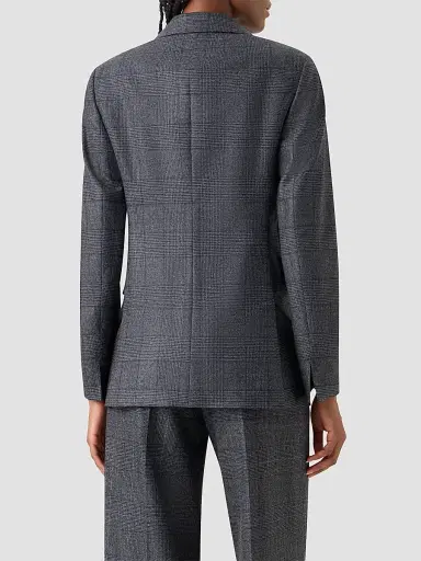 Akris Women's Arie Checked Single-Breasted Jacket | Thumbnail 3 Akris Women's Arie Checked Single-Breasted Jacket | Thumbnail 3