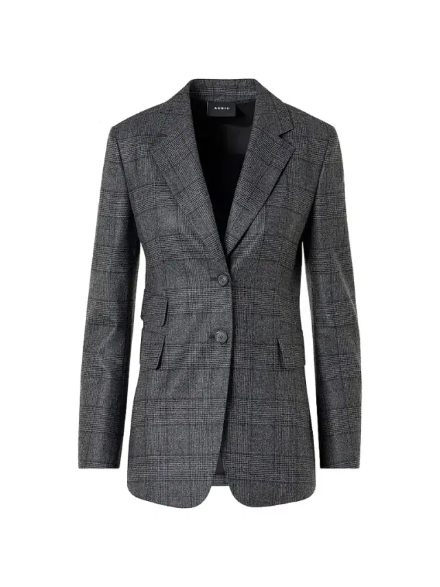 Akris Women's Arie Checked Single-Breasted Jacket