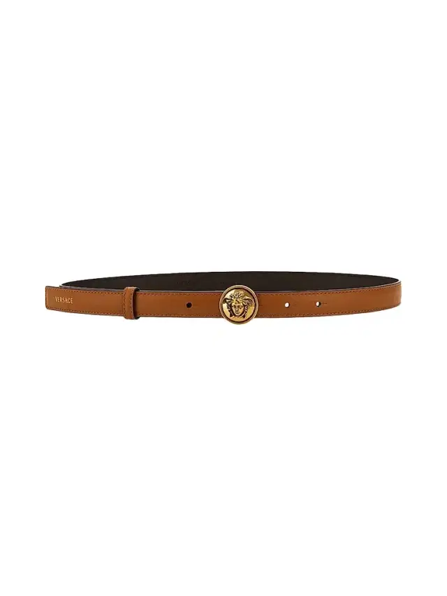 Women's Logo Leather Belt