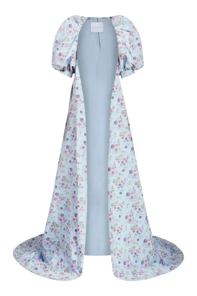 Markarian Adrianna Ikat Puff Sleeve Duster