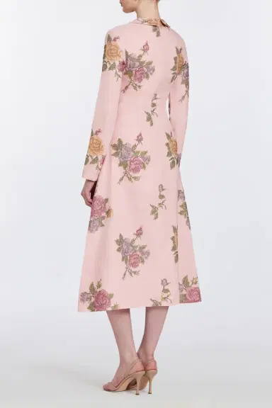 Markarian Gretel Cross Stitch Linen Midi Dress | Thumbnail 6 Markarian Gretel Cross Stitch Linen Midi Dress | Thumbnail 6