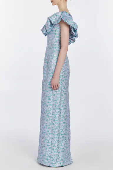 Markarian Rowan Daisy Brocade Gown | Thumbnail 4 Markarian Rowan Daisy Brocade Gown | Thumbnail 4